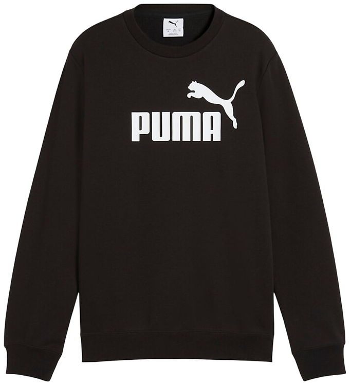 Puma Sweatshirt - ESS No. 1 Logo Crew - Sort