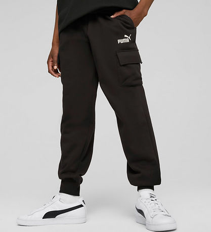 Puma Sweatpants - ESS No. 1 Logo - Sort