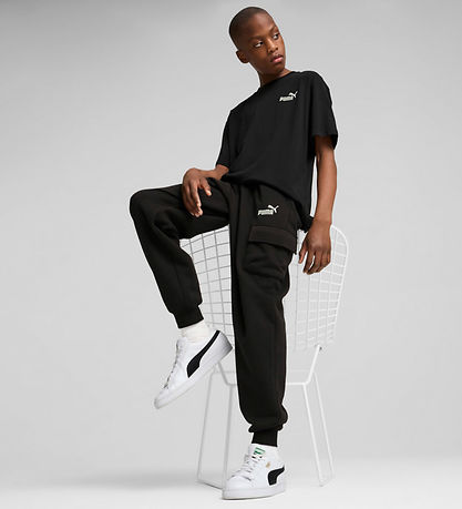 Puma Sweatpants - ESS No. 1 Logo - Sort