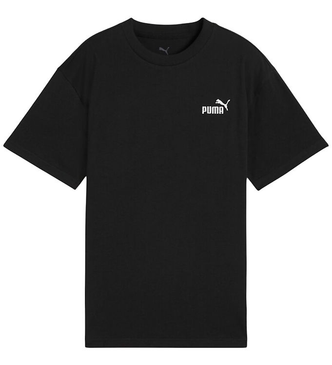 Puma T-Shirt - ESS Small No. 1 Logo Relaxed - Sort