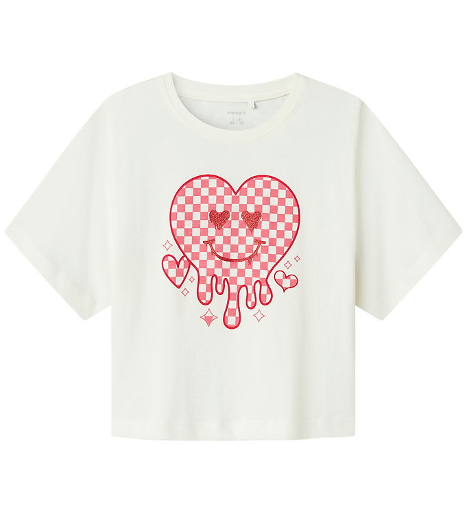 Name It NkfKaren T-shirt - Cloud Dancer