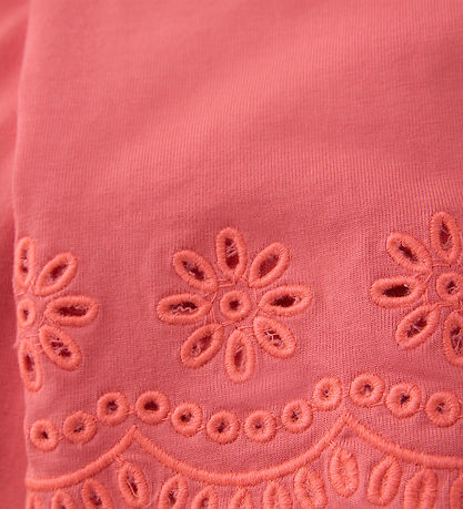 Pantalon Minymo - Calypso Coral av. Pointelle
