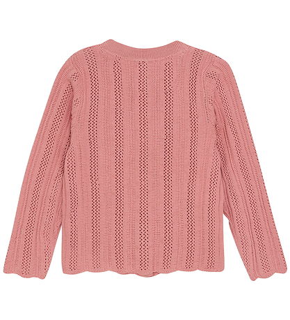 Minymo Cardigan - Gebreid - Rozet m. Pointelle