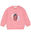 Minymo Sweatshirt - Viskose/Bomuld - Strawberry Pink Minymo Sweatshirt - Viskose/Bomuld - Strawberry Pink