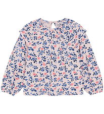 Minymo Bluse - Pink Dogwood m. Blomster Minymo Bluse - Pink Dogwood m. Blomster