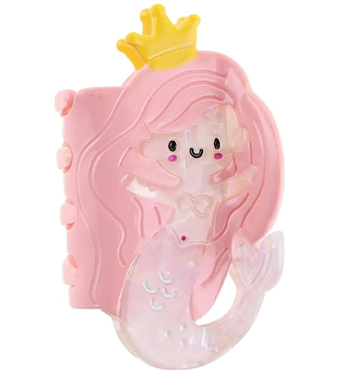 By Stær Hårklemme - Havfrue - Lyserød