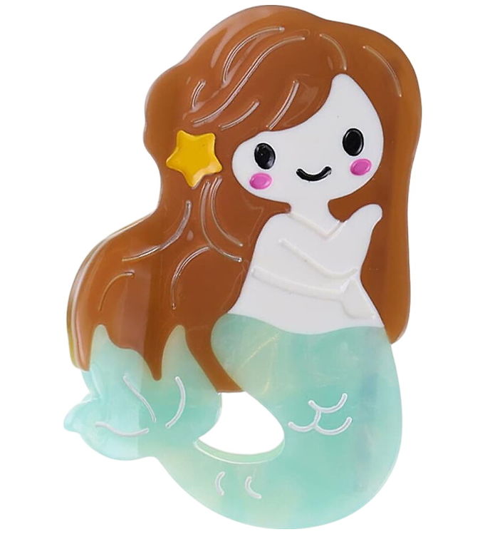 By Stær Hårklemme - Havfrue - Grøn