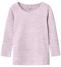 Name It Bluse - Rib - NmfKab - Noos - Sweet Dreams/Melange Name It Bluse - Rib - NmfKab - Noos - Sweet Dreams/Melange