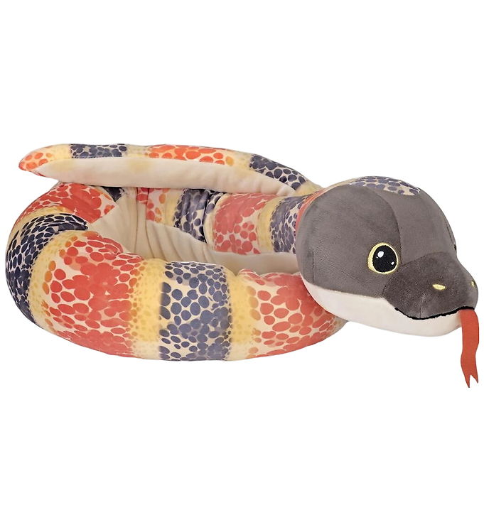 Wild Republic Squishy Slange - 132 cm - Brun/Orange