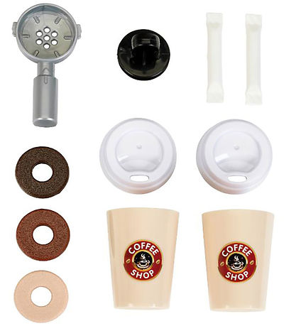 Klein Barista Espressomaskine - 4 stk. - Grå/Sort