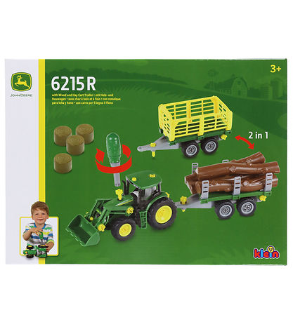 John Deere Kids Dráttarvél - Grænt