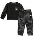adidas Performance Sweatsæt - INF Camo FL - Sort/Hvid adidas Performance Sweatsæt - INF Camo FL - Sort/Hvid