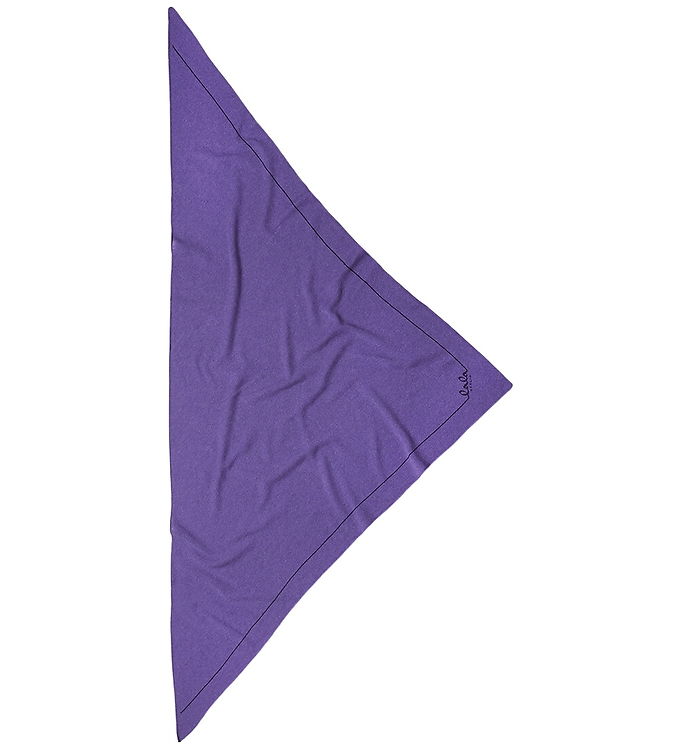 Lala Berlin Tørklæde - 162x85 - Triangel Solid M - Iris