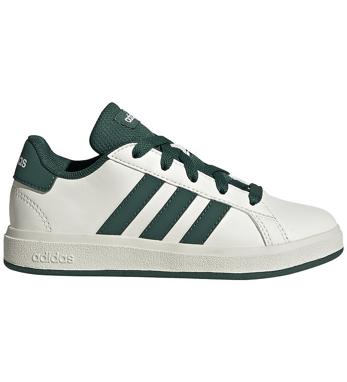 adidas Performance Sko - Grand Court 2.0 K - Off White/Grøn/Sort