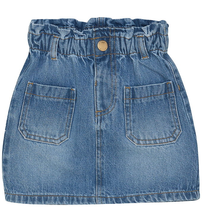En Fant Nederdel - Denim - Light Denim Blue