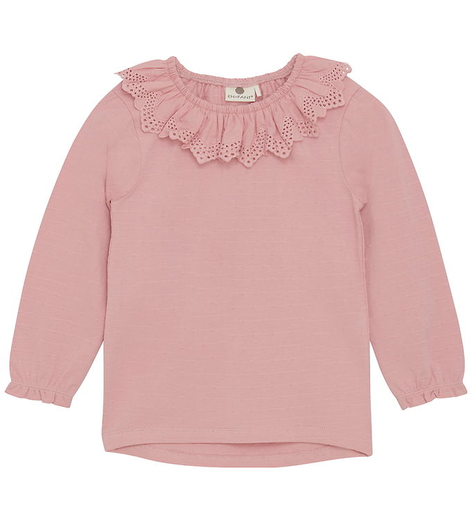 En Fant Bluse - Bridal Rose