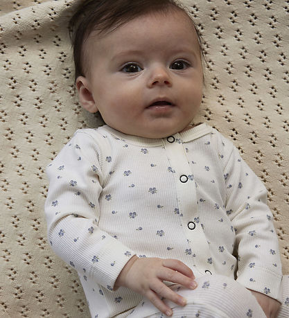 Lil' Atelier Jumpsuit - NbnLago - Coconut Milk/Blueberry