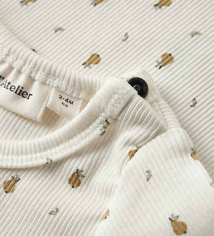 Lil' Atelier Body l/æ - Rib - NbnLago - Coconut Milk/Pear