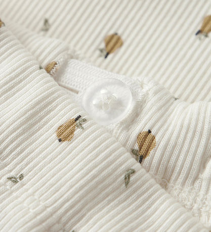 Lil' Atelier Trousers - Rib - NbnLago - Coconut Milk/Pear