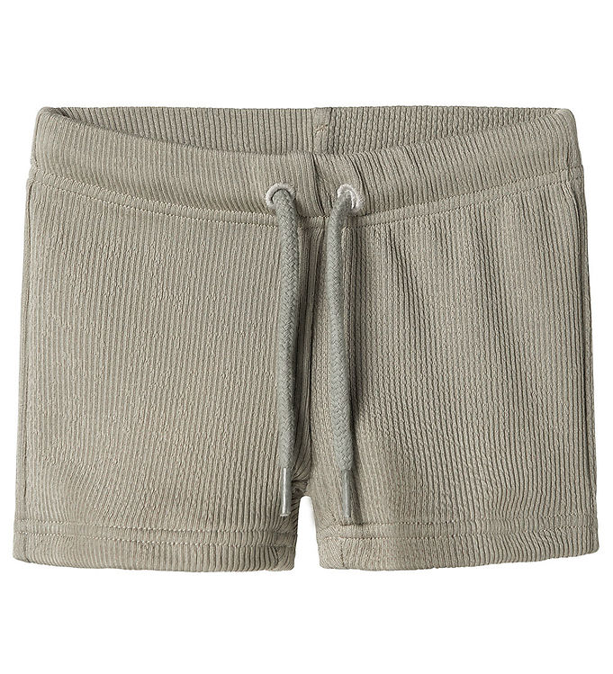 Lil' Atelier Badebukser - Rib - NbmFolo - Forest Fog