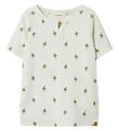 Lil' Atelier T-shirt - Rib - NmmLavo - Coconut Milk/Fish Lil' Atelier T-shirt - Rib - NmmLavo - Coconut Milk/Fish