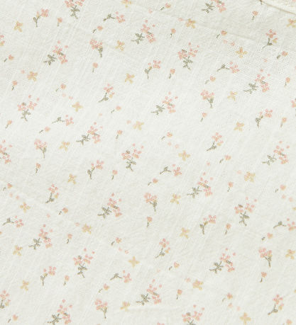 Lil' Atelier T-shirt - NbfHailey - Coconut Milk w. Flowers