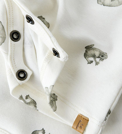 Lil' Atelier Sommerdragt - NbmGayo - Coconut Milk/Frog