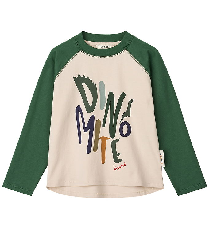 Liewood Bluse - Dinomite/Garden Green/Sandy
