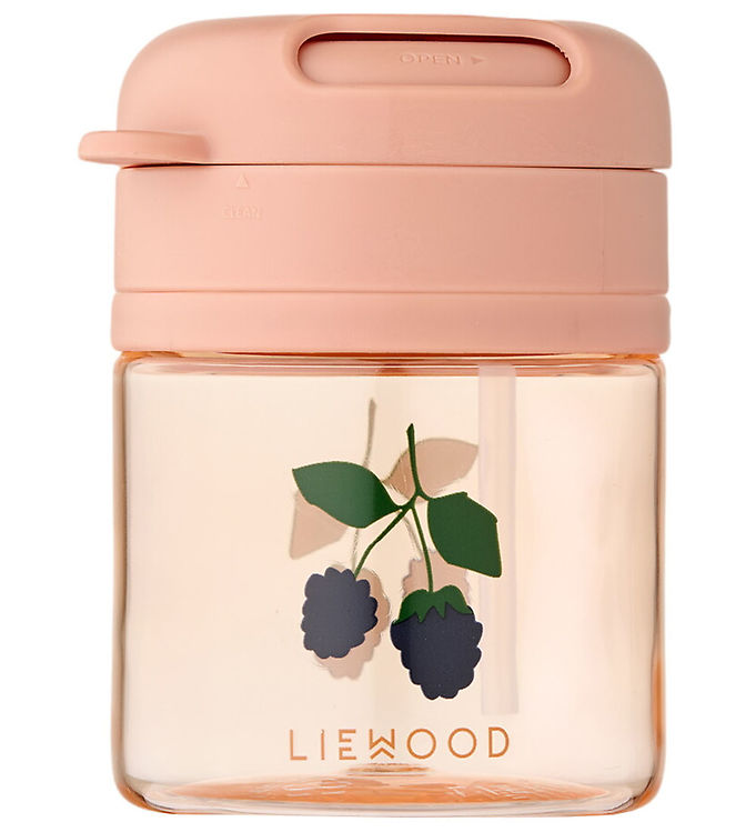 Liewood Kop m. Sugerør - Pavia - 280 ml - Berry/Pale Tuscany