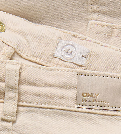 Kids Only Denimnederdel - Kogemily Cargo - Ecru