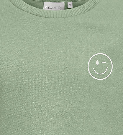 Kids Only Shorts Set - Koglena - Hedge Green/Cloud Dancer