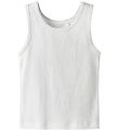 Name It Tanktop - Rib - NkfFikatie - Lucent White Name It Tanktop - Rib - NkfFikatie - Lucent White