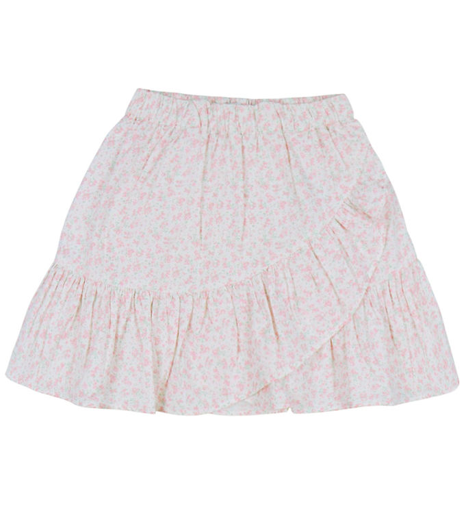 Name It Nederdel - NkfHusis - Bright White/Field Flowers