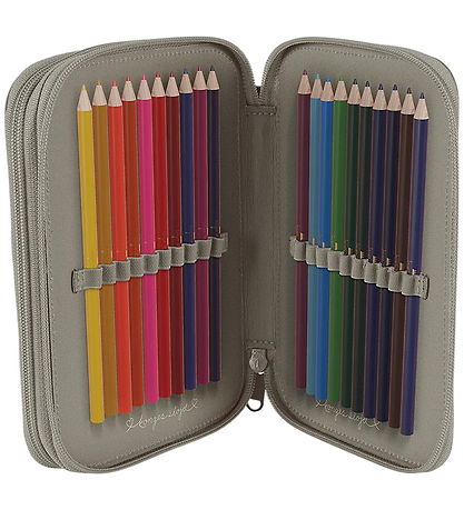 Trousse av. Contenu Konges Sløjd - Clover - Tigre Oak