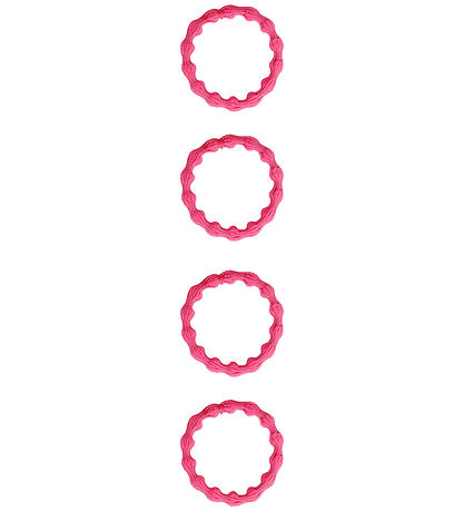 Name It Elastic Hair Bands - 4-Pack - NkfKarla - Rapture Rose