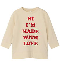 Name It Bluse - NbfLaba - White Swan m. Print Name It Bluse - NbfLaba - White Swan m. Print