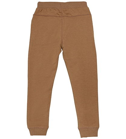 Minymo Sweatpants - 2-Pack - Brown/Dark Grey