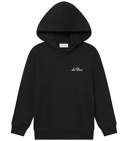 Sweat à Capuche Les Deux - Côté Ouest - Noir av. Imprimé