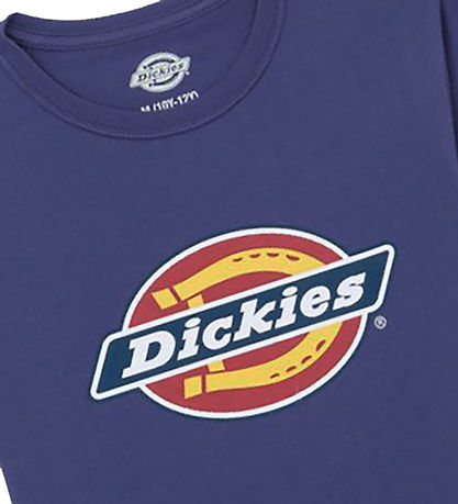 Dickies 티셔츠 - 청소년 로고 - 스키퍼 블루