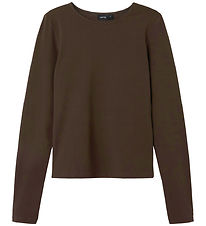 LMTD Bluse - NlfRovas - Chocolate Brown LMTD Bluse - NlfRovas - Chocolate Brown