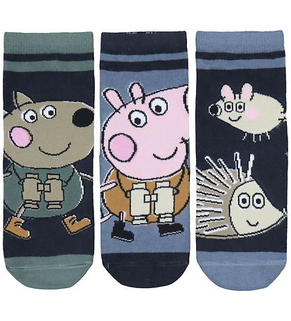 Name It Socken - 3er-Pack - NmmOrla - Peppa Wutz - Dark Sapphire
