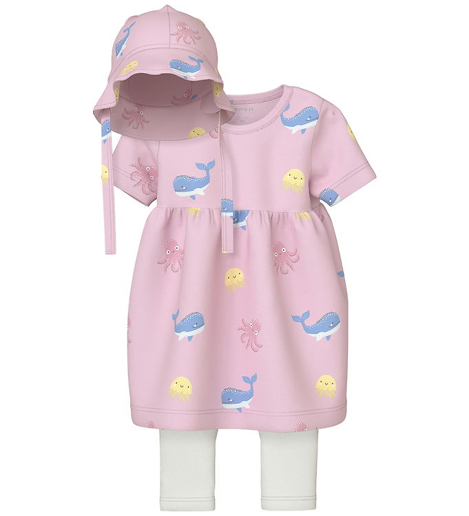 Name It Kjolesæt - NbfVandora - Ballerina/Cloud Dancer