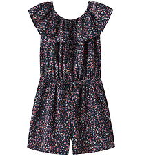 Name It Buksedragt - NmfVinaya - Navy Blazer/Color Flower Name It Buksedragt - NmfVinaya - Navy Blazer/Color Flower