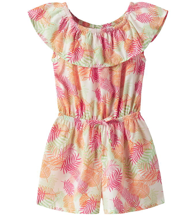 Name It Buksedragt - NmfVinaya - Arcadian Green/Fresh Tropical