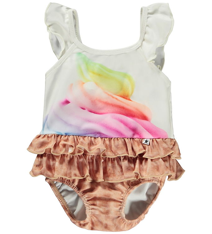 Molo Badedragt - UV50+ - Nalani - Rainbow Softice