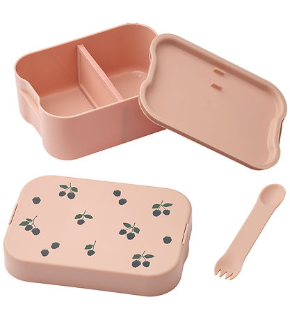 Liewood Lunchbox/Water Bottle - Chelsey - Berry/Pale Tuscany