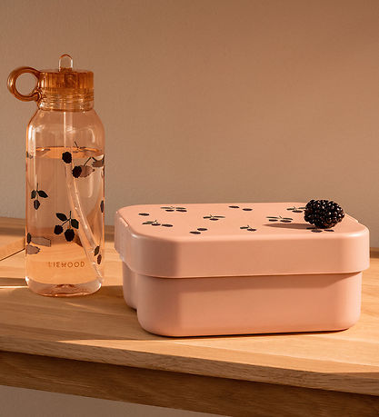 Liewood Lunchbox/Water Bottle - Chelsey - Berry/Pale Tuscany