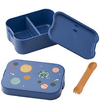 Liewood Madkasse m. Bestik - Kamil - Universe/Classic navy Liewood Madkasse m. Bestik - Kamil - Universe/Classic navy