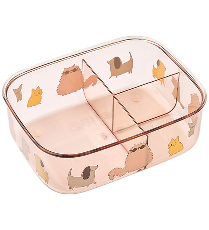 Liewood Lunchbox - Arthur - Cats Duck Dogs/Sandy