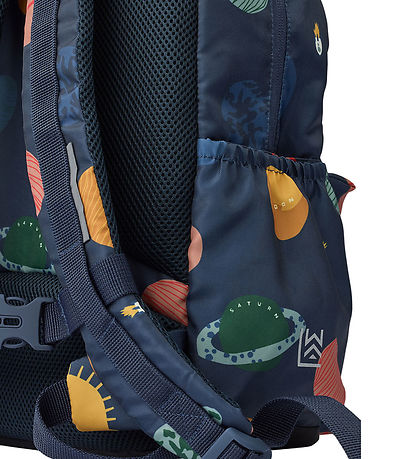Liewood School Backpack - Johnny - Universe/Classic Navy
